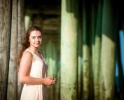 virginia beach senior portrait photographer oceanfront pier sydney