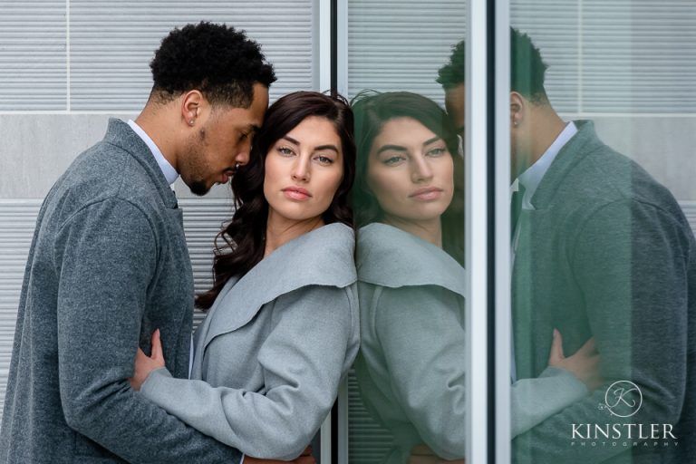 Town Center Engagement Portraits – Rachel & Javon