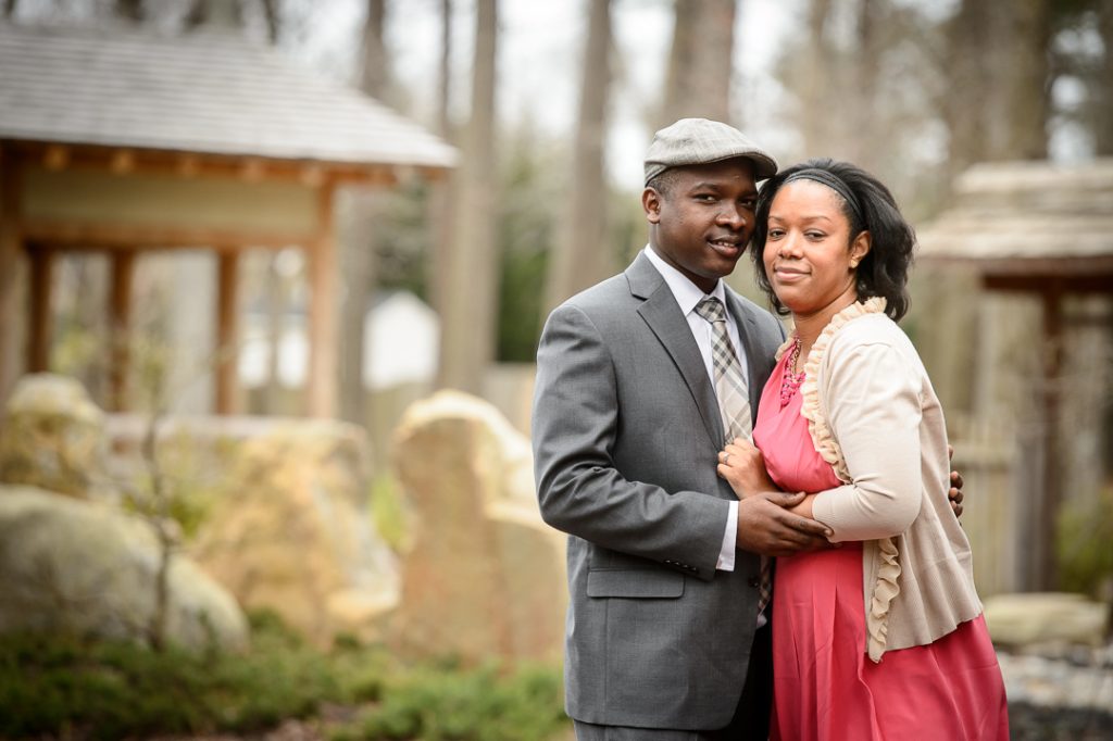 Engagement session couple at Red Wing Park in Virginia Beach