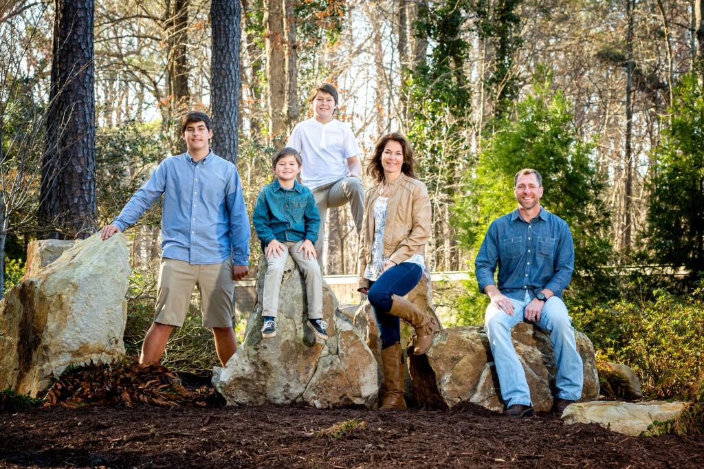 Family Portraits at Red Wing Park in Virginia Beach