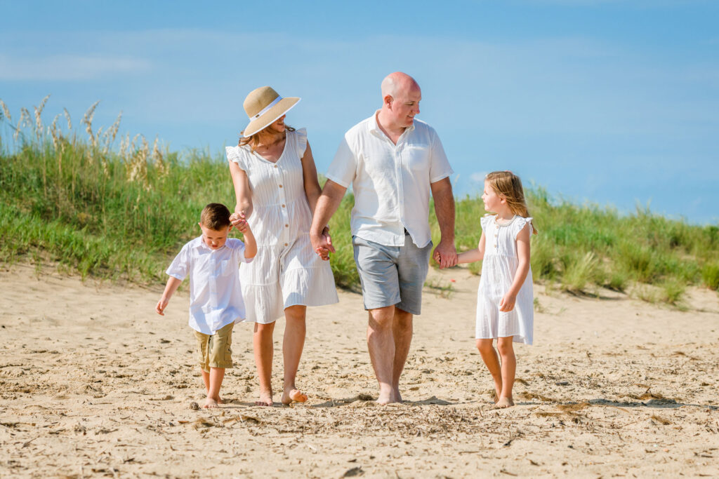 Family portrait at First Landing State Park